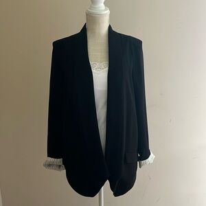 NWT Greylin Women’s Black Open Front Blazer Jacket Size: M